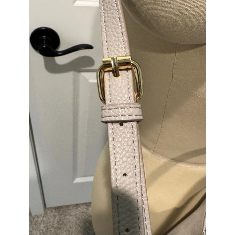 Women's Nanette Lepore Crossbody Bag One Size Taupe Beige suede-like